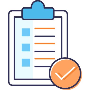 Basit vektör illüstrasyon görevi