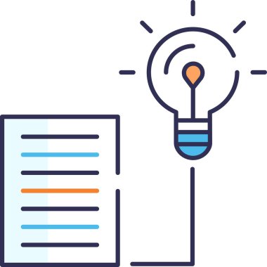 Basit vektör illüstrasyon fikirleri