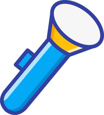 Basit vektör illüstrasyon ışığı