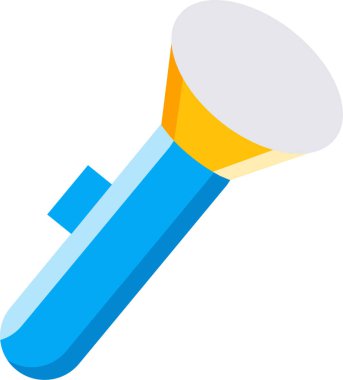 Basit vektör illüstrasyon ışığı