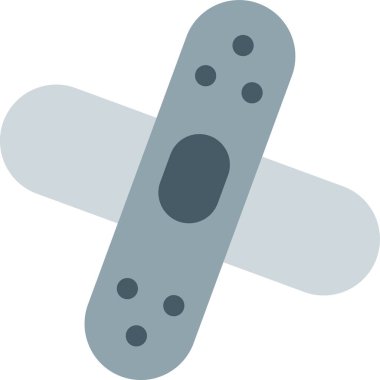 Basit vektör illüstrasyon alçıları