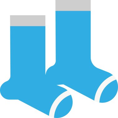 Basit vektör çizimi kamp çorapları 