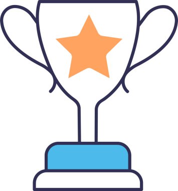 ödül simgesi vektör illüstrasyonu 