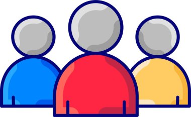 İş adamları kurumsal konsept vektör illüstrasyonu 