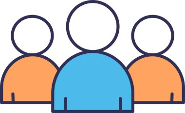 İş adamları kurumsal konsept vektör illüstrasyonu 