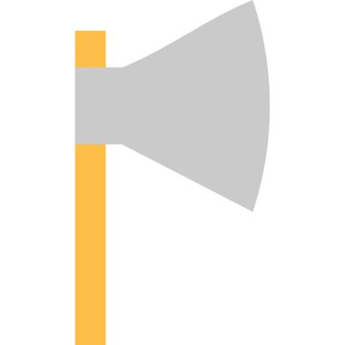 Basit vektör illüstrasyon baltası