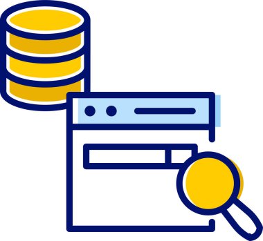 Basit vektör illüstrasyon işi online teknoloji  