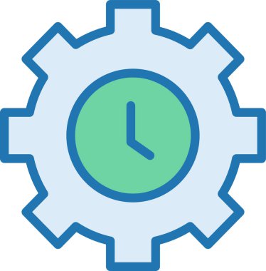 Basit vektör illüstrasyon işi online teknoloji  