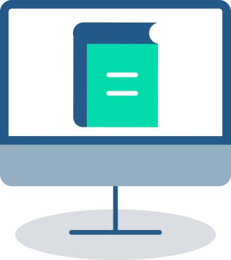 Basit vektör illüstrasyon dijital iş uygulaması