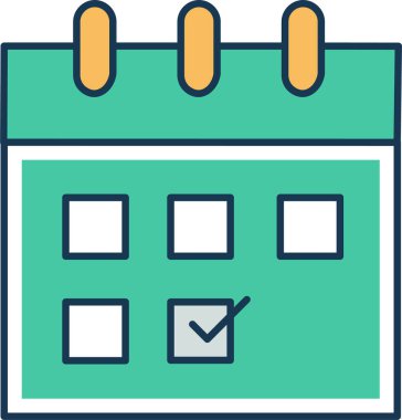 Basit vektör illüstrasyon dijital iş uygulaması