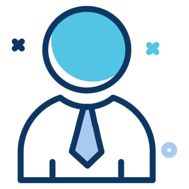 Basit vektör illüstrasyon dijital iş uygulaması