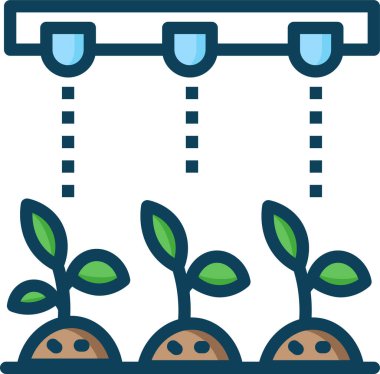 Basit vektör illüstrasyon ot denetimi