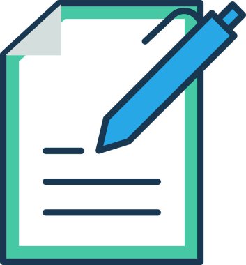 Basit vektör illüstrasyon dijital iş uygulaması