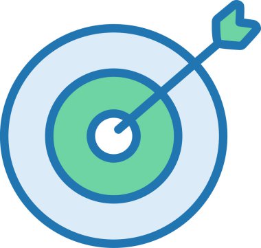 Basit vektör illüstrasyon planlaması