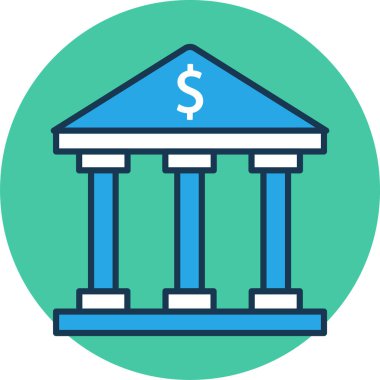 Basit vektör illüstrasyon Bankası 