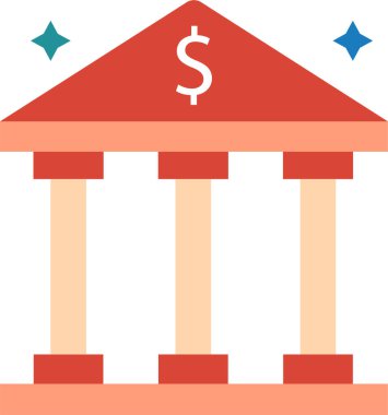 Basit vektör illüstrasyon Bankası 