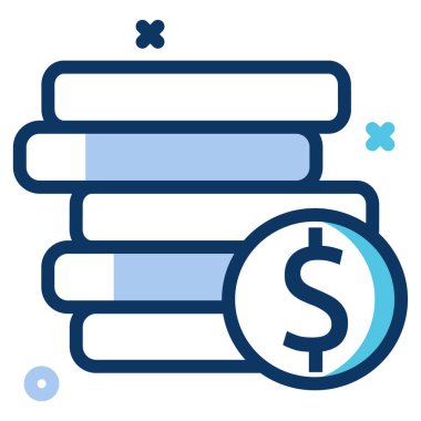 Basit vektör illüstrasyon dijital iş uygulaması