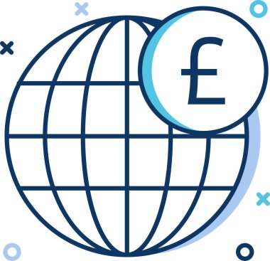 Basit vektör illüstrasyon dijital iş uygulaması