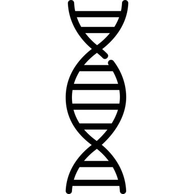 Basit vektör çizimi DNA 