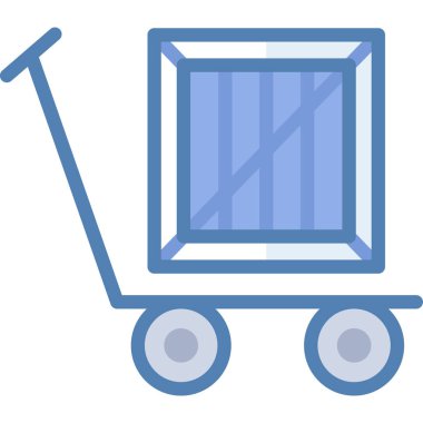 Basit vektör illüstrasyon çantası