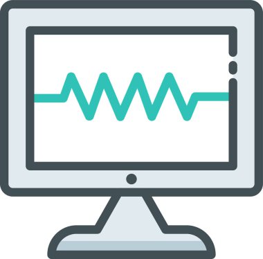 Basit vektör illüstrasyon izleme