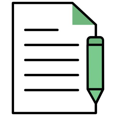 Basit vektör illüstrasyon dijital iş uygulaması