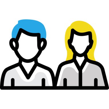 Basit vektör illüstrasyon muhallebi desteği