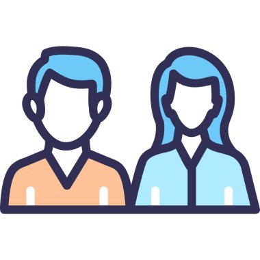 Basit vektör illüstrasyon muhallebi desteği