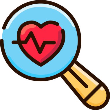 Basit vektör illüstrasyon sağlık sistemi analizi