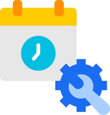 Basit vektör illüstrasyonu dijital iş konsepti