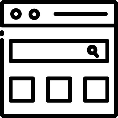 Basit vektör illüstrasyonu dijital iş konsepti