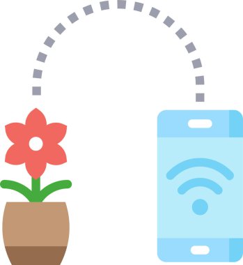 Basit vektör illüstrasyon büyüme kavramı