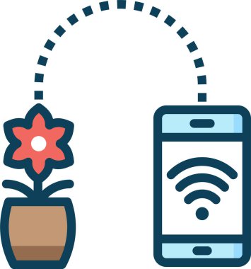 Basit vektör illüstrasyon büyüme kavramı