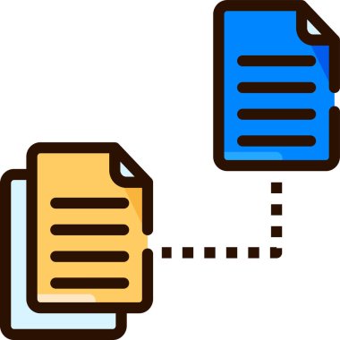 Basit vektör illüstrasyon çevrimiçi iş uygulaması 