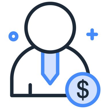 Basit vektör illüstrasyon çevrimiçi iş uygulaması 