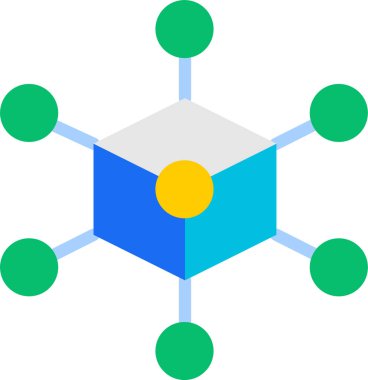 Basit vektör illüstrasyonu çevrimiçi iş 