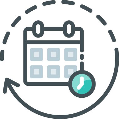 Basit vektör illüstrasyon ataması