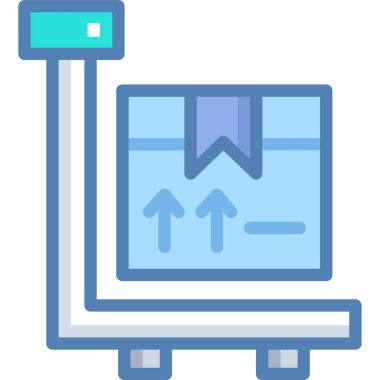 Basit vektör illüstrasyon finansal iş teknolojisi kavramı 