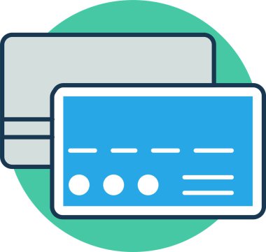 Basit vektör illüstrasyonu çevrimiçi teknoloji finansmanı