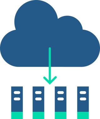 Basit vektör illüstrasyonu çevrimiçi teknoloji finansmanı