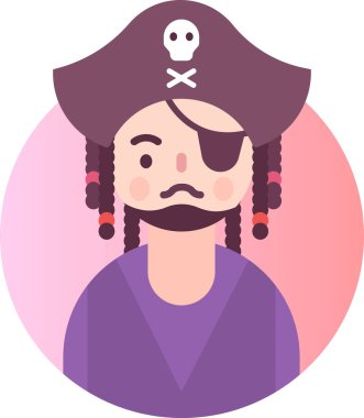 Basit vektör illüstrasyon erkek işçi 