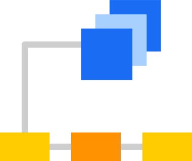 Basit vektör illüstrasyonu çevrimiçi teknoloji finansmanı