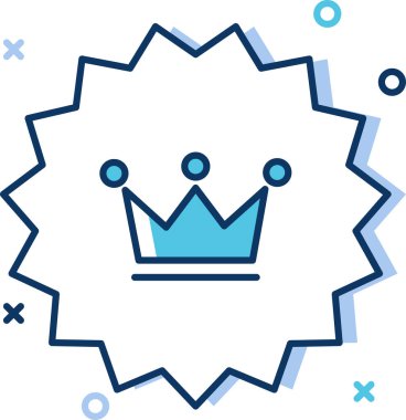 Basit vektör illüstrasyon premium müşteri 