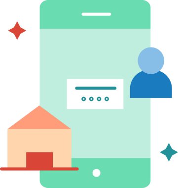 Basit vektör illüstrasyon Bankası 