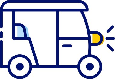 Basit vektör illüstrasyon otomatik 