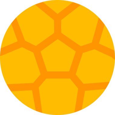 Basit vektör illüstrasyon futbol topu