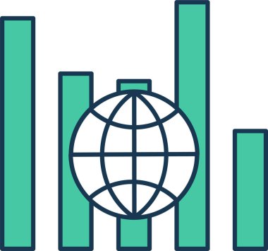 Basit vektör illüstrasyon iş kavramı 