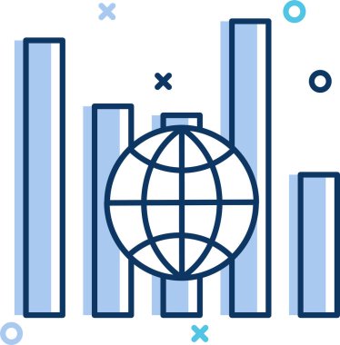 Basit vektör illüstrasyon iş kavramı 