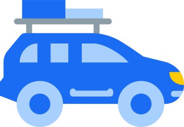 Basit vektör illüstrasyon çıkış taksisi