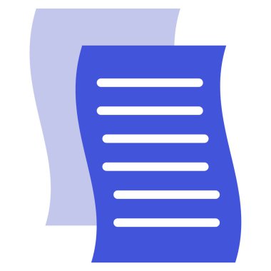 Basit vektör illüstrasyon Kağıt sayfaları